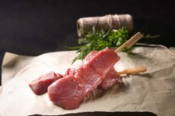 Kogelbiefstuk spies 2 stuks